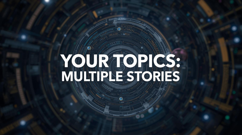 your topics multiple stories