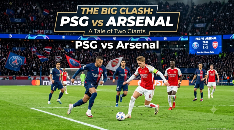 The Big Clash: PSG vs Arsenal – A Tale of Two Giants PSG vs Arsenal